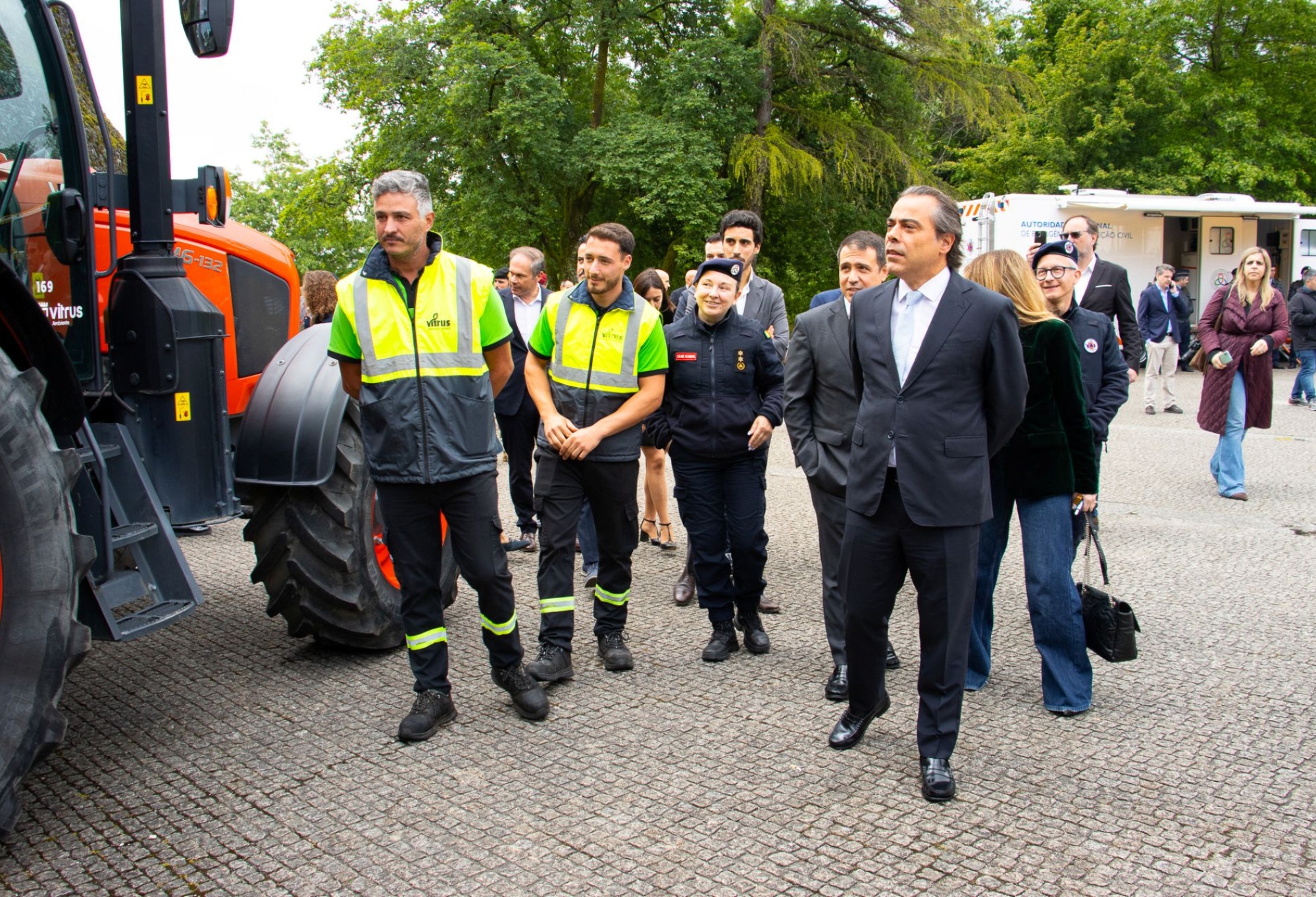 Vitrus na apresentação do Dispositivo Especial de Combate a Incêndios Rurais