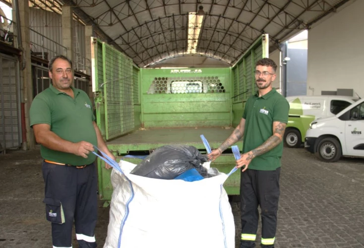 Vitrus recolheu 3 toneladas de resíduos têxteis nas escolas de Guimarães